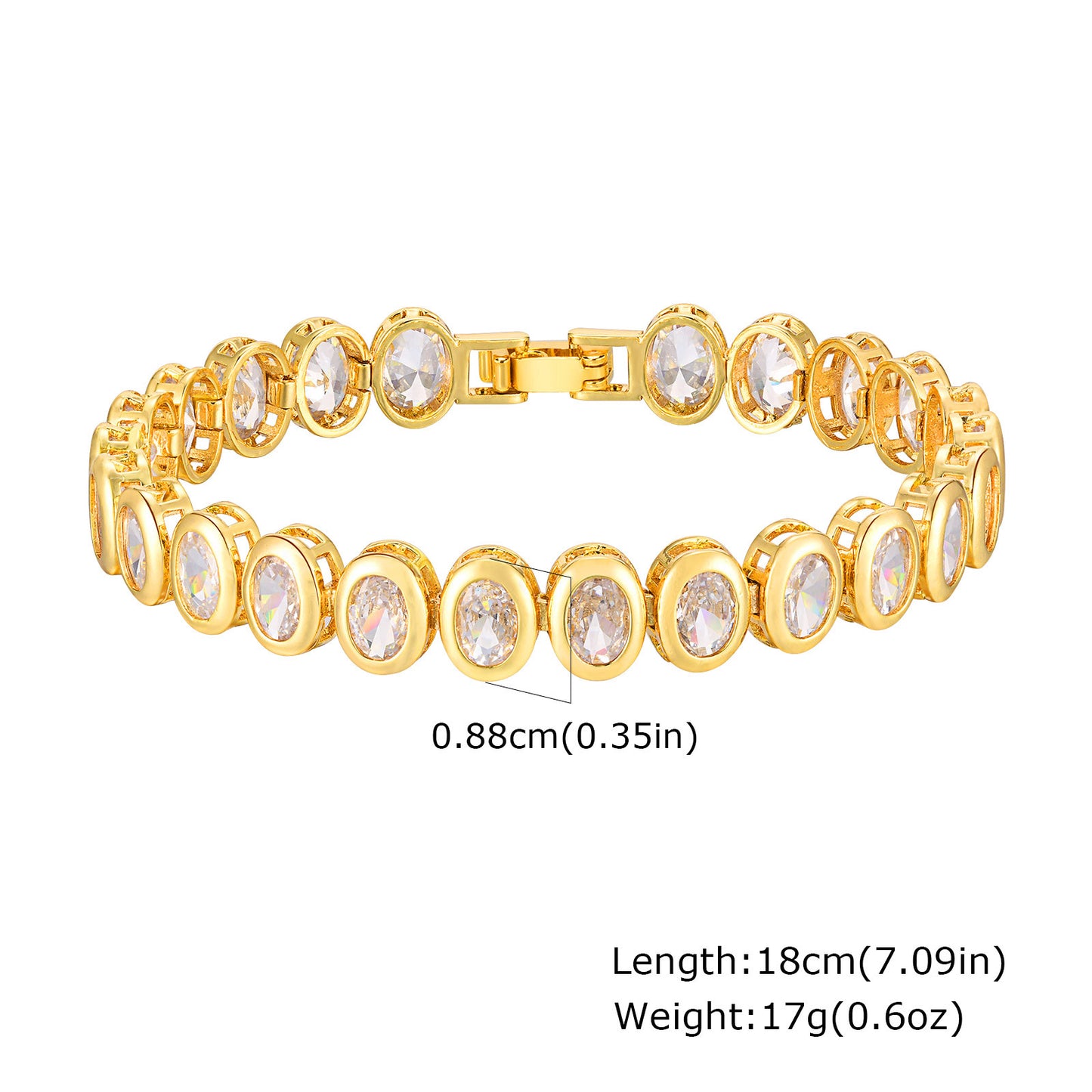 Minimal Gold-Tone Bracelet