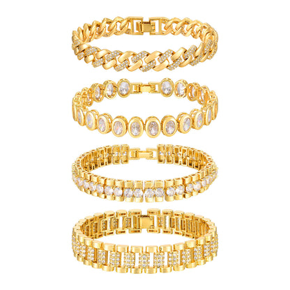 Minimal Gold-Tone Bracelet