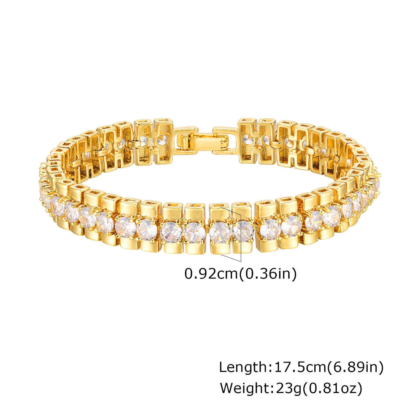 Minimal Gold-Tone Bracelet