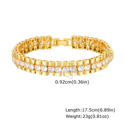 Minimal Gold-Tone Bracelet