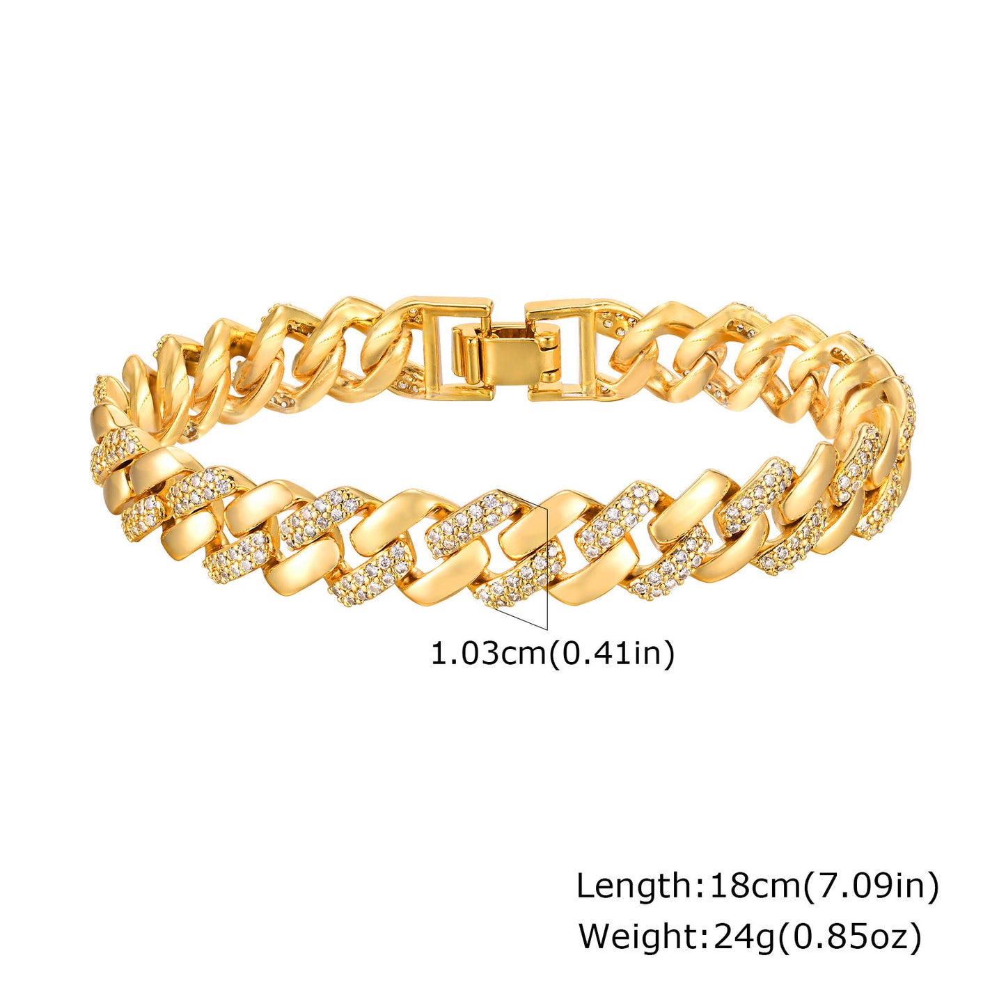 Minimal Gold-Tone Bracelet